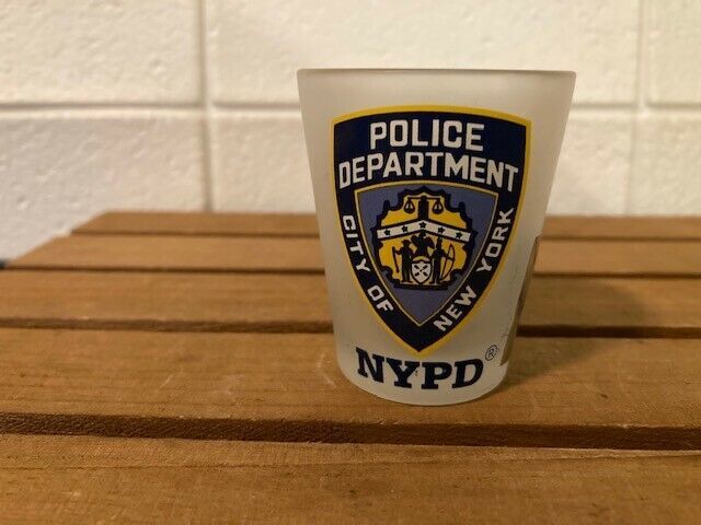NYPD City Of New York Police Department Shot Glass- Licensed Product - $4.50
