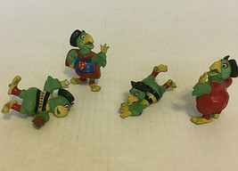 Pittsburgh Pirates baseball mascot lot of 4 small toy parrot figures collectible - $19.75