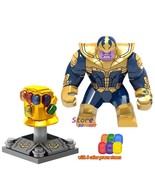 Thanos And Gauntlet 6 infinity stones Marvel Avengers Infinity War Minif... - £7.12 GBP