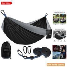 500 lbs Camping Hammock with Attached Carry Bag &amp; Straps - Perfect for O... - $48.46