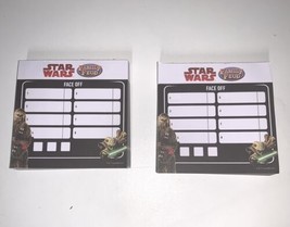 Star Wars Family Feud Board Game 2017 Face Off Pads - £9.13 GBP