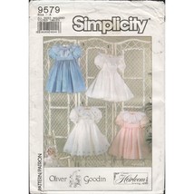 Simplicity 9569 Girls Dress Oliver Goodin Heirloom Sewing Pattern Girls 3-8 UC - £15.43 GBP