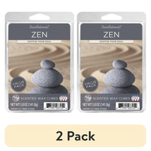 Zen Scented Wax Melts, ScentSationals, 5 oz (Value Size) - 2 Pack - $19.99