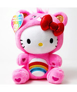 Hello Kitty Dressed As Cheer Bear Care Bears 9&quot; Fun-Size Plush - Soft, H... - $260.20 MXN
