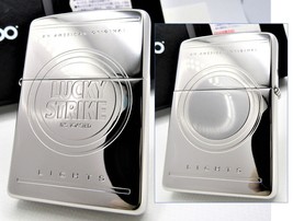 Lucky Strike Double Sides Zippo 2003 Mint Rare - £184.87 GBP