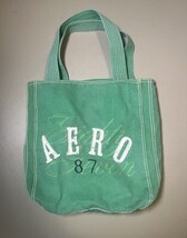 Aeropostale Tote Bag Green Aero 87 - €10,23 EUR Aeropostale Tote Bag Green Aero 87 - €10,23 EUR