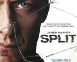 Split DVD | James McAvoy | Region 4 &amp; 2 - £9.22 GBP