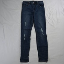 Level 99 29 High Waist Skinny Light Destroyed Stretch Denim Jeans - £13.39 GBP
