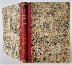 1863-64 Antique French Bound Army Weekly Bound Newspaper Military - £98.88 GBP