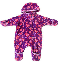 REI Toddlers&#39; Infant Girls 3 Month Hooded Fleece Sleeper Outerwear Purpl... - $17,549.10