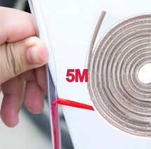5M Car Door Edge Trim Guard Molding Rubber Seal Strip Scratch Protector ... - $174.83 MXN