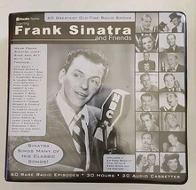 Frank Sinatra and Friends 2000: 60 Greatest Old-Time Radio Shows 20 CASS... - $7.71