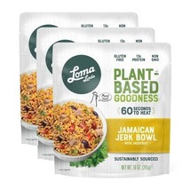 Loma Linda Jamaican Jerk Bowl with Jackfruit (10 oz.) (Pack of 3) Vegan - $19.95