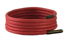 Red 4 mm wax cotton Shoe laces &amp; Boot laces - £6.27 GBP+