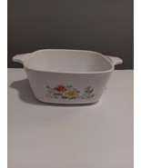 Vintage Corning Ware Small Casserole Dish P-43-B Autumn Meadow Pattern 7... - $230.77 MXN