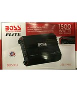 BOSS Audio - BE1500.1 - Elite Car Amplifier, 1500 Watts, Class A/B, Mosfet - £94.35 GBP