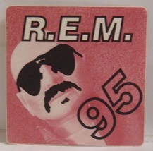 R.E.M. REM - MICHAEL STIPE - VINTAGE ORIGINAL CONCERT TOUR CLOTH BACKSTA... - $10.00