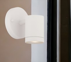 White LED One Light Outdoor Can Shape Wall Sconce - $186.98 CAD