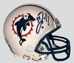 Zach Thomas Autographed Signed Miami Dolphins Mini Helmet w/COA - £131.57 GBP