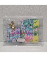 Lilly Pulitzer Travel Set Passport Cover Holder 2 Luggage Tags Cheek to ... - $39.50