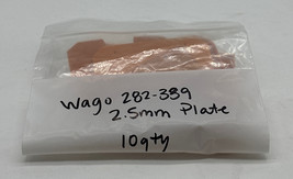  Wago 282-339 End and Intermediate Plate Lot of 10 - $8.60