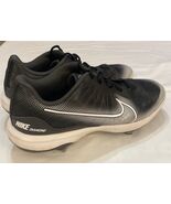 Nike Alpha Huarache Varsity 4 Low Metal Baseball Cleats Mens 12 Black DJ... - $36.58