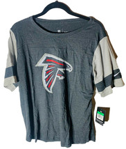 Nike Women&#39;s Atlanta Falcons NFL Short Sleeve T-Shirt XL GREY - £21.71 GBP