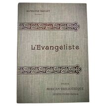 Vintage 1915 Book &quot;L&#39;Évangéliste&quot; - Paris Modern-Bibliothèque - 2Y238 - $1,964.44 MXN