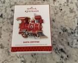 Brand new 2013 Hallmark Keepsake Santa Certified 1st in the certified se... - $13.85