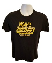 Noahs Arcade Aurora Illinois Adult Medium Black TShirt - £15.94 GBP