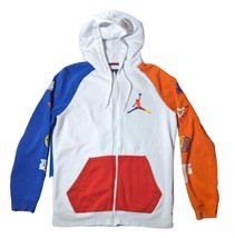 Air Jordan Jumpman DNA Color Block Zip hoodie Jacket Large - £46.46 GBP