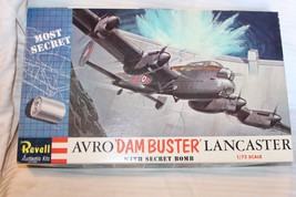 1/72 Scale Revell, Avro Lancaster Dam Buster Airplane Kit, #H-202 BN Open Box - £53.95 GBP