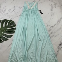 Gilead Womens Vintage Nightgown Slip Dress Size M New Light Blue Pastel ... - $35.63