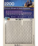 3M 2200 Series Filtrete Filter 4-pack 14 x 25 x 1 Air Filter Premium All... - $64.35