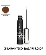 LIP INK  Smearproof Waterproof Liquid Eye Liner - BROWN - £19.46 GBP