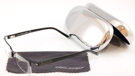 Dsquared2 Authentic Eyeglasses Frame DQ5069 002 Black Metal Plastic High... - $140.17