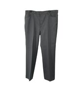 Vintage Levi’s Men’s Gray Pants 46x34 NEW – 100% Polyester – USA Made - $49.05 CAD