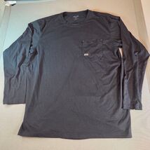 Ariat Rebar Long Sleeve Logo Workwear T-Shirt Men’s XL Tall Black Cotton... - $39.36 CAD