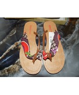 Dream Out Loud by Selena Gomez  Belina Brown  Flip Flops Size 8 Women&#39;s NEW - $30.29 CAD