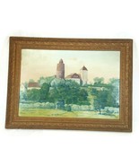 Oil on Board K Schumann 1946 French Countryside Vintage Painting - €107,15 EUR