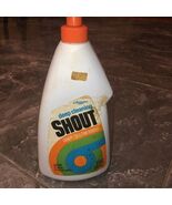 Shout Laundry Stain Remover  Vintage 1980&#39;s  Formula Half Full - $7.32