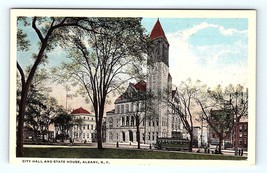 Postcard 1913 New York Historic City Hall State House Capitol Albany, N.Y. - £5.41 GBP