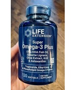 Life Extension Super Omega-3 Plus 120 Sgels - £27.63 GBP