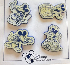Disney Vacation Club Mickey Mouse DVC Mickey Vacation LE 4200 4 Pin Booster Set - £12.45 GBP