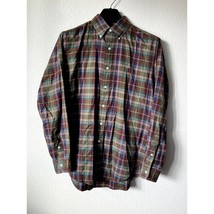 Vintage Ralph Lauren Shirt M Tartan Plaid Long Sleeve Button Down EUC - $40.00