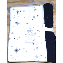Honest Baby Clothing Organic Stroller Navey Blanket &amp; Cap Set Baby Showe... - $145.34 MXN
