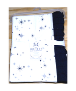 Honest Baby Clothing Organic Stroller Navey Blanket &amp; Cap Set Baby Showe... - $146.03 MXN