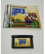 Super Mario Advance 4: Super Mario Bros 3 Nintendo Game Boy Advance With... - £46.15 GBP