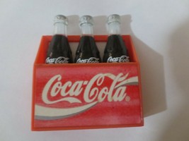 Coca Cola 3 pack Refrigerator Plastic Magnet  Bottles come out faded - £5.05 GBP