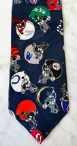 NFL Team Helmets Logos Pro Football Bengals Browns Patriots Mens Silk Ne... - $11.35